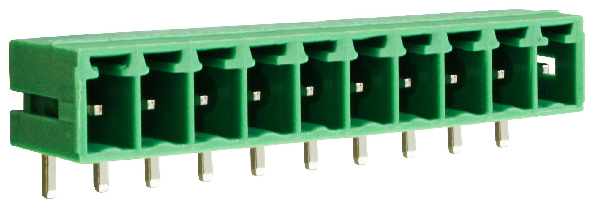 Camdenboss Ctbp93He/10 Terminal Block, Header, 10Pos, R/a, Th