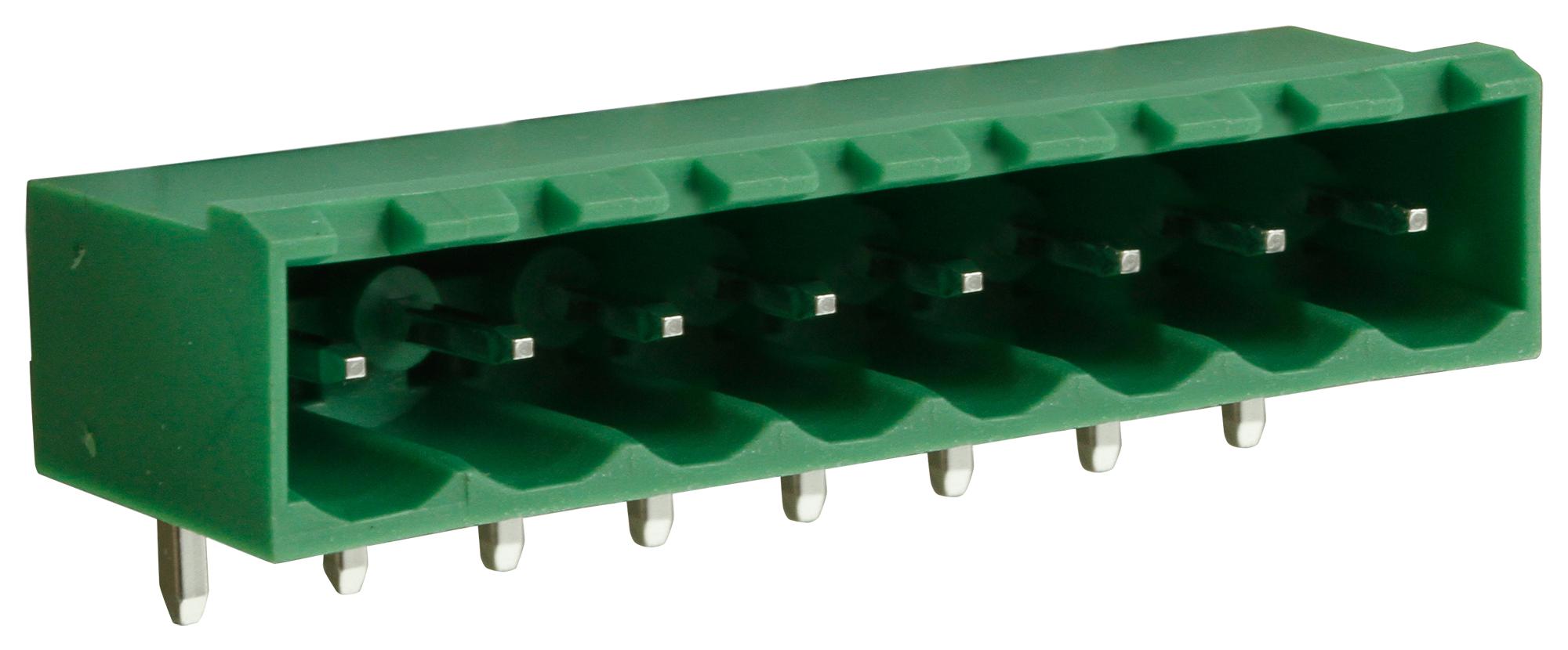 Camdenboss Ctbp9350/8 Terminal Block, Header, 8Pos, R/a, Th