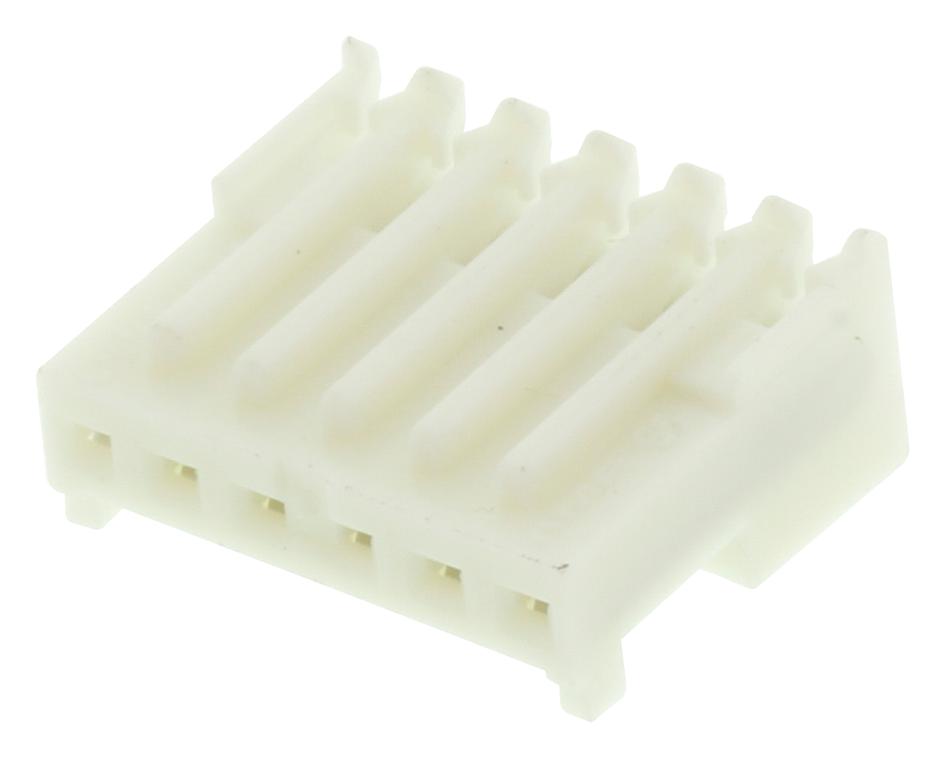 Amp - Te Connectivity 3-643814-6 Connector, Rcpt, 6Pos, 1Row, 2.54Mm