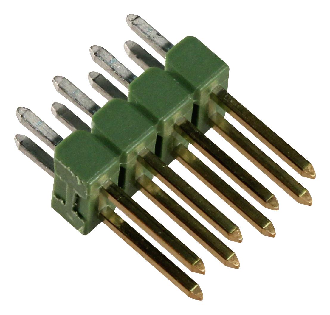 Amp - Te Connectivity 826632-4 Connector, Header, 8Pos, 2Row, 2.54Mm