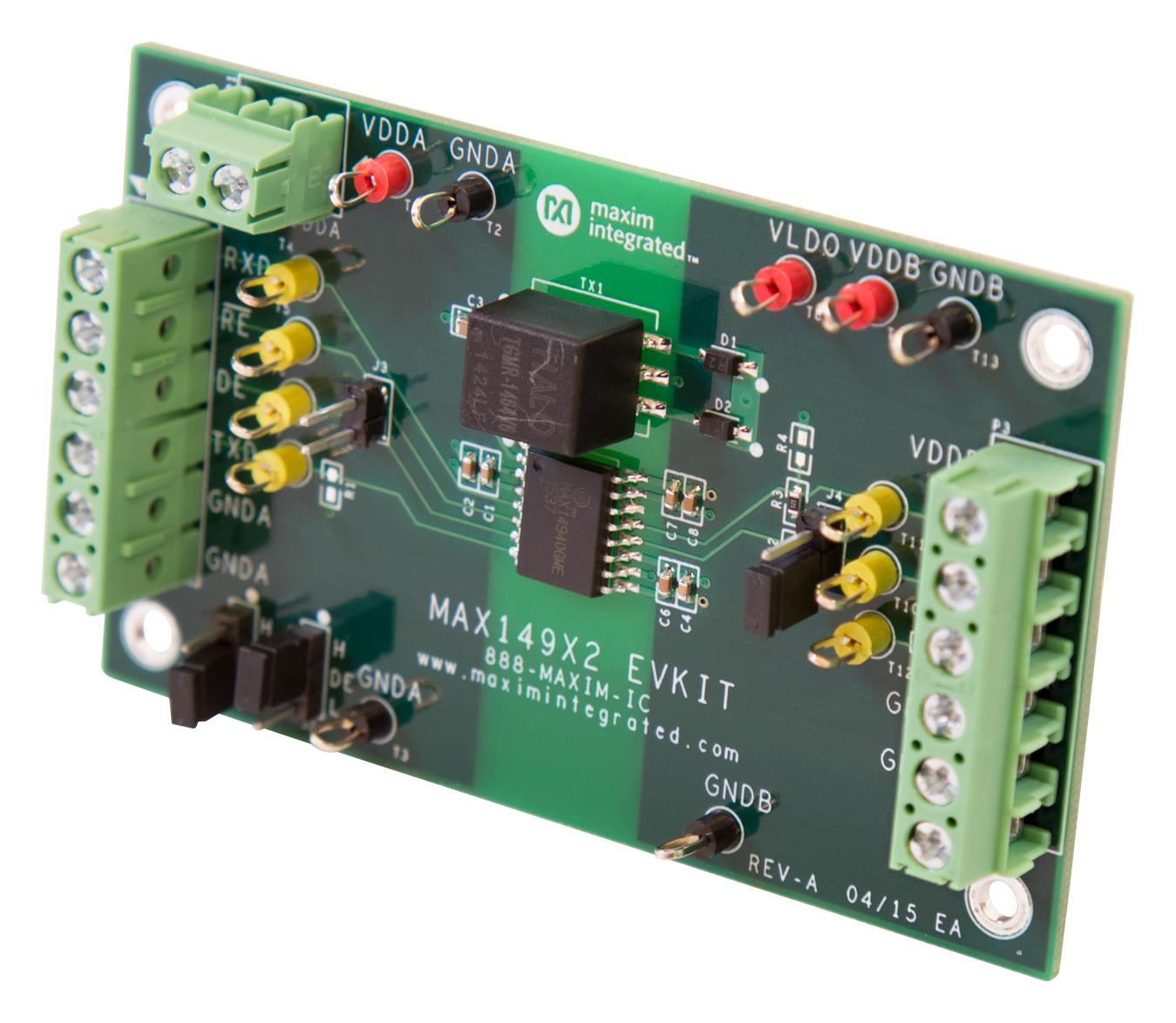 Analog Devices Max148X2Evkit# Evaluation Board, Rs-485/rs-422 Txrx