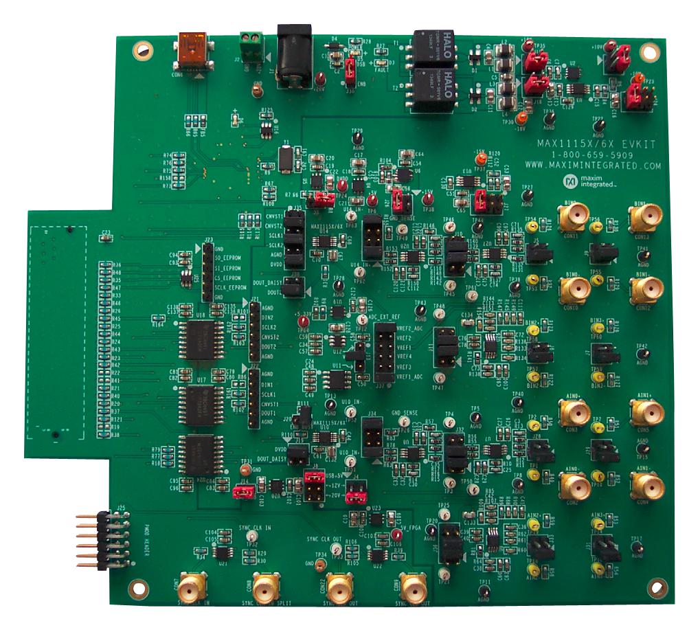 Analog Devices Max11150Evkit# Evaluation Board, 18Bit Adc