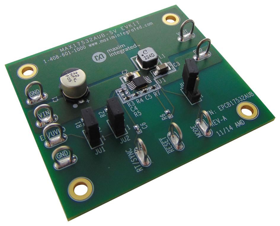 Analog Devices Max17532Aubevkit# Evaluation Board, Sync Buck Converter