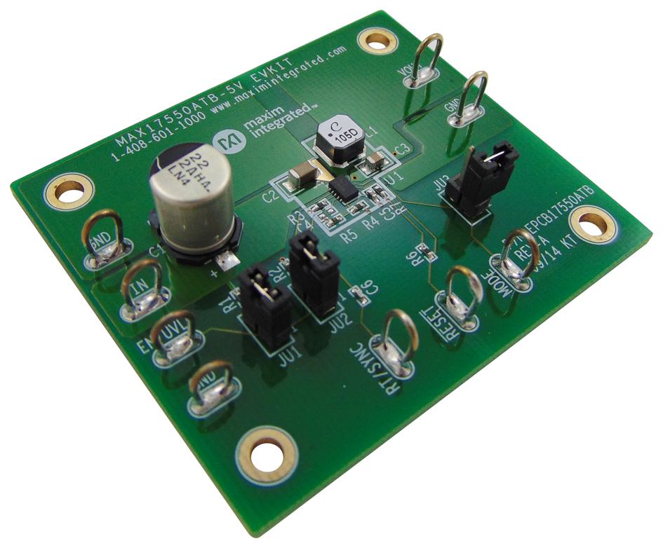 Analog Devices Max17550Atbevkit# Evaluation Board, Sync Buck Converter