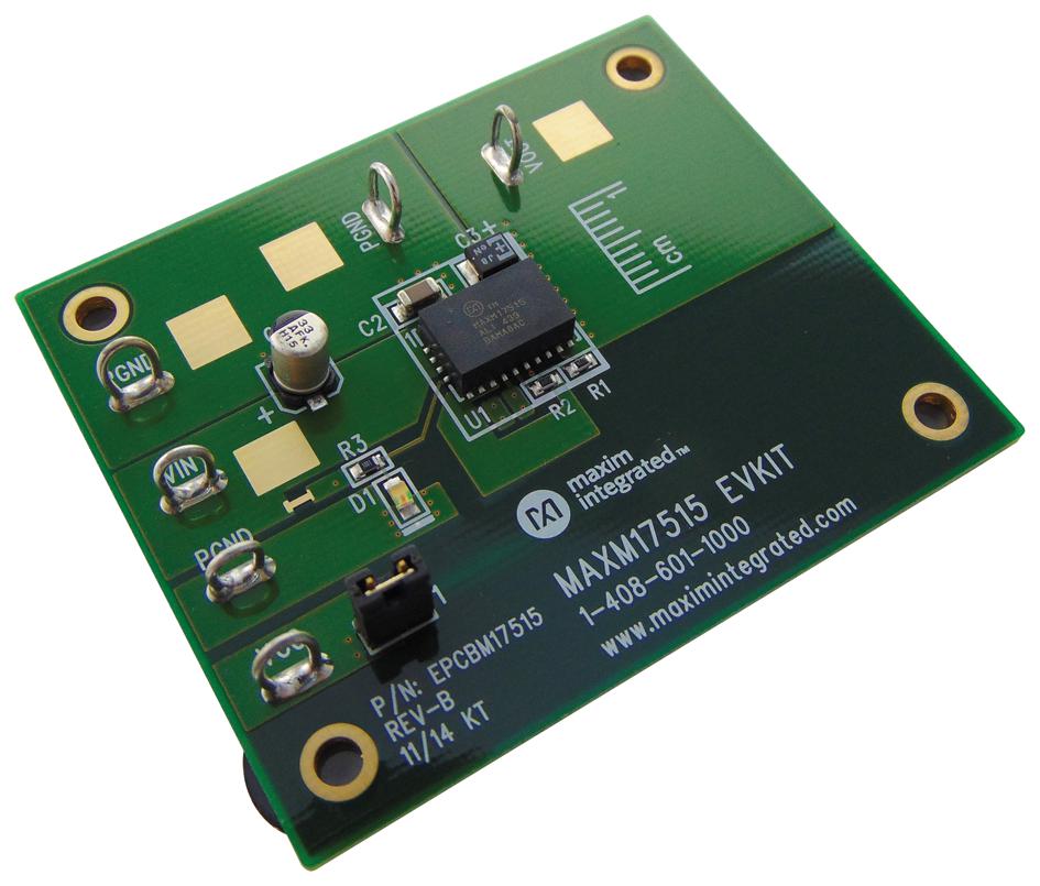 Analog Devices Maxm17515Evkit# Evaluation Board, Sync Buck Converter