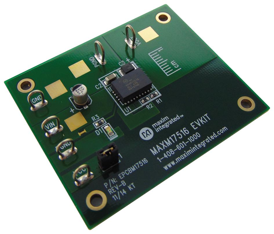 Analog Devices Maxm17516Evkit# Evaluation Board, Sync Buck Converter