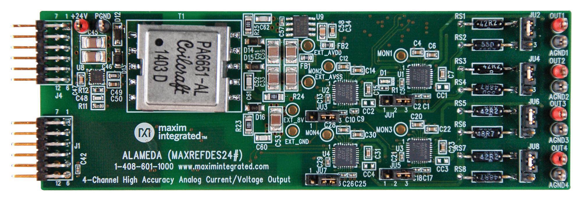 Analog Devices Maxrefdes24# Ref Design Board, Analogue I/v Output