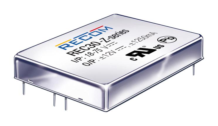 Recom Power Rec30-2415Dz Dc-Dc Converter, 2 O/p, 30W