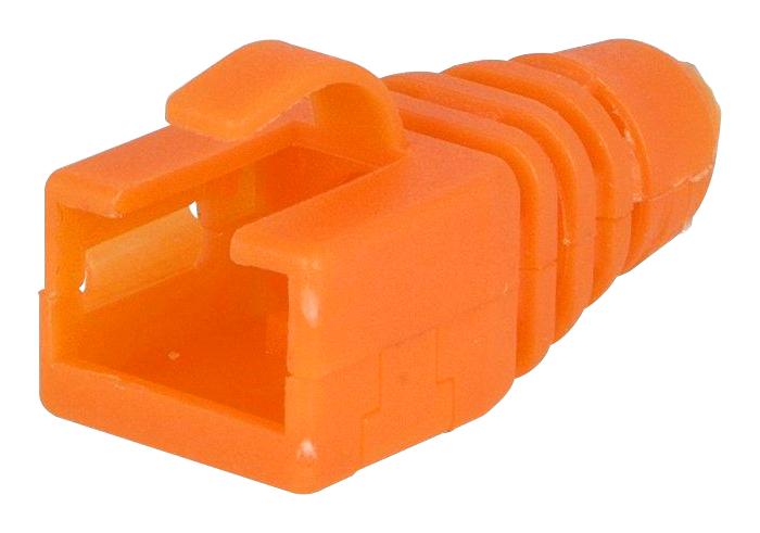 Mh Connectors Rj45Srb-Ret-O Strain Relief Boot, Rj45 Conn, Orange