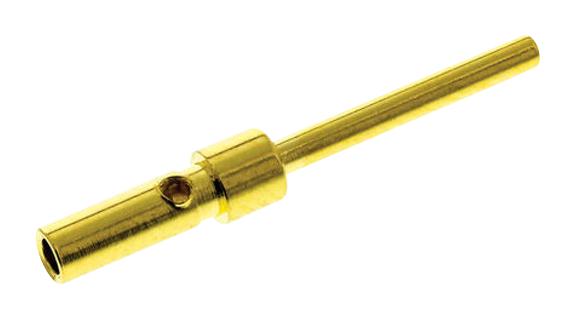 Mh Connectors Dm-Ctm D-Sub Contact, Machined, Pin, Crimp