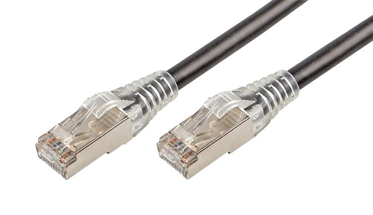 Tuk Sgpz2Bk Patch Cable, Rj45, Cat6A, 2M, Black