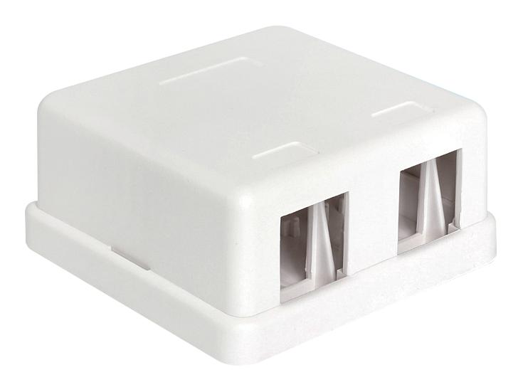 Tuk Kh2 Keystone Housing, 2Port, Abs, Wht