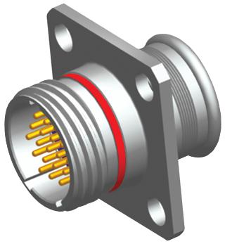 Amphenol Aerospace 2M801-009-02M17-85Sb Circular Conn, Rcpt, 17-85, Wall Mount