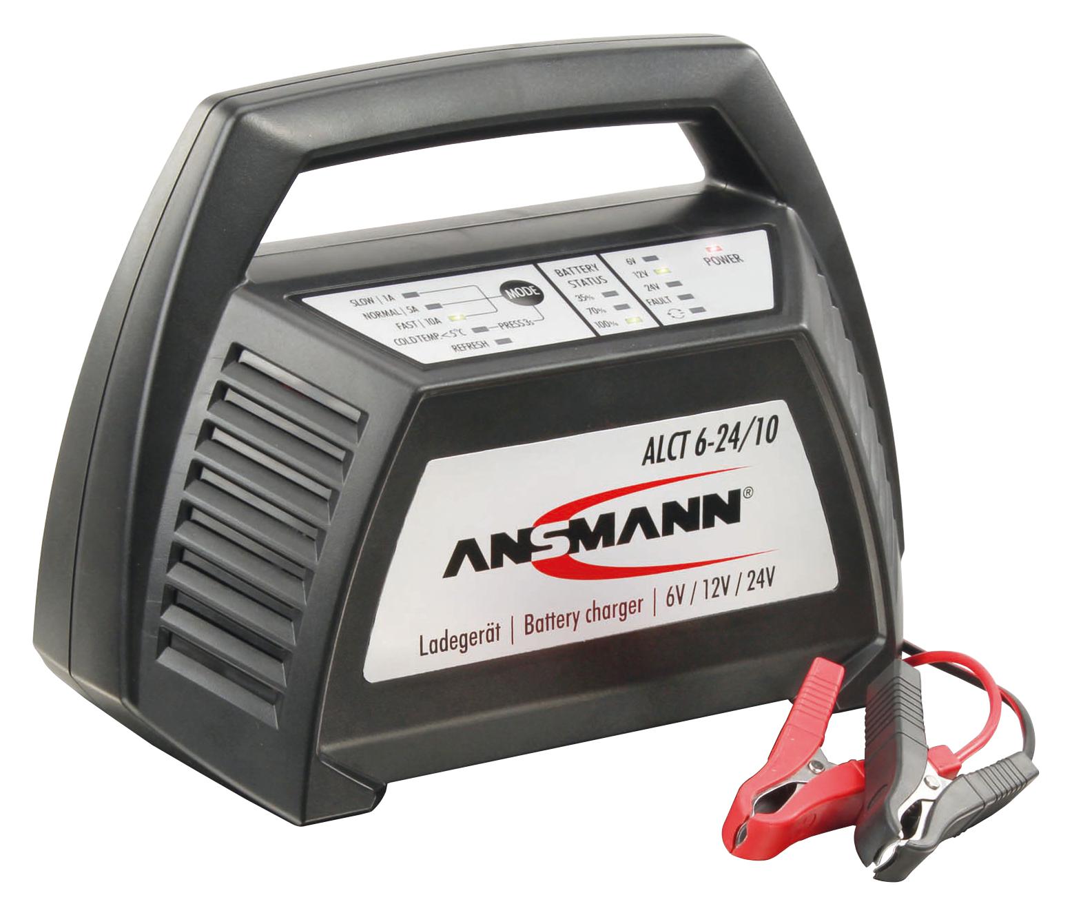 Ansmann 1001-0014-Uk Battery Charger, Lead Acid, 230Vac, Uk