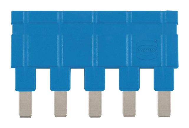 Harting 09330009844 Jumper, 5Pos, 16A, 6.7Mm, Blue