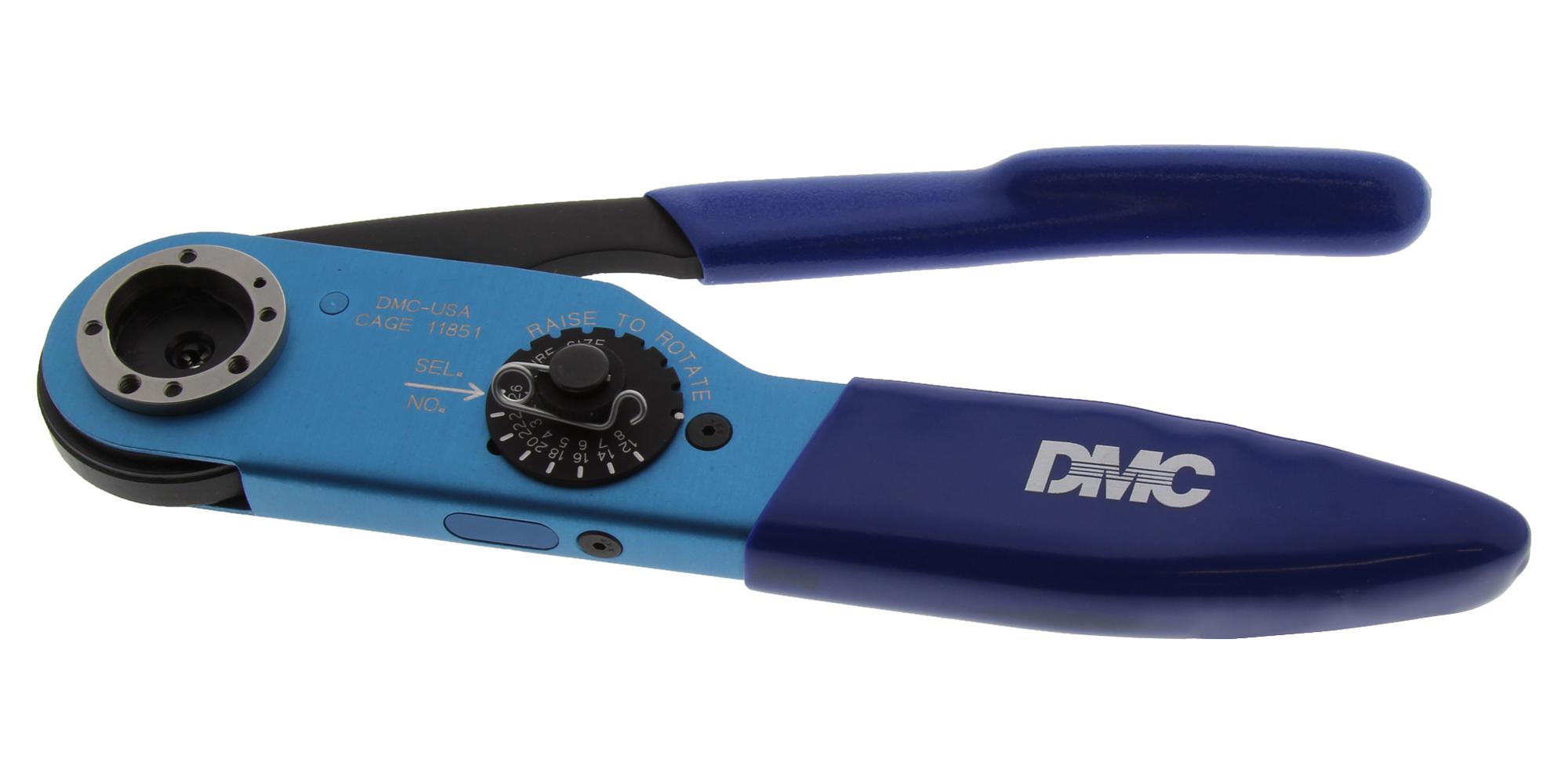 Daniels M22520/1-01 Hand Crimp Tool, Adjustable, 26-12Awg