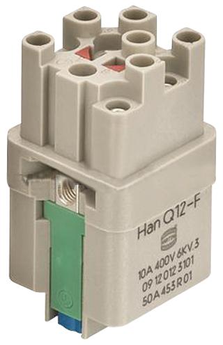 Harting 09120123101 Insert, Receptacle, 13Pos, 4Row