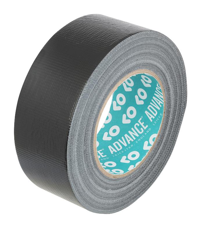 Advance Tapes At170 Black 50M X 50Mm Tape, Polycloth, 50M X 50Mm