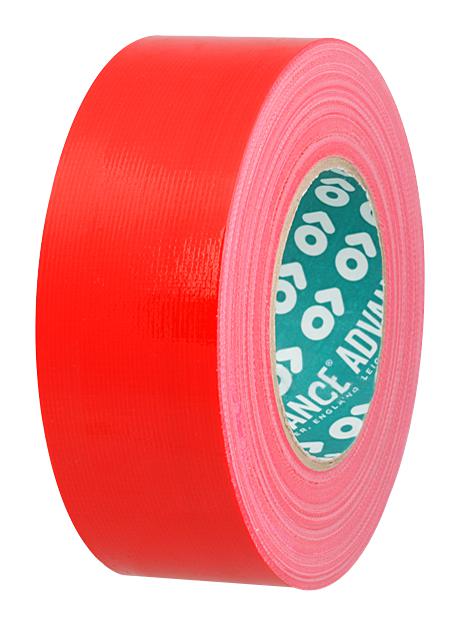 Advance Tapes At175 Red 50M X 50Mm Tape, Polycloth, 50M X 50Mm