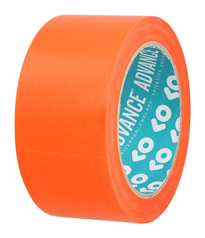 Advance Tapes At6150 Orange 33M X 50Mm Tape, Polythene Film, 33M X 50Mm