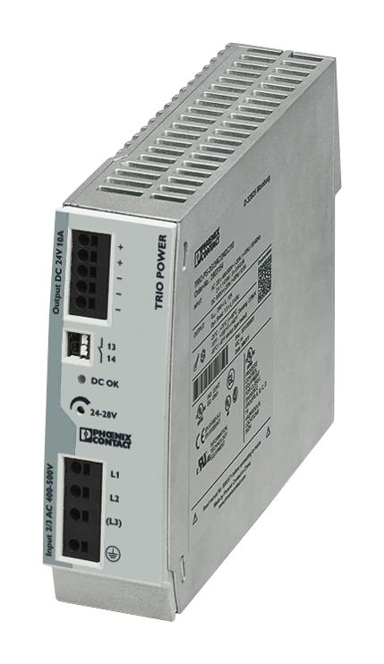 Phoenix Contact 2903154 Power Supply, Ac-Dc, 24V, 10A