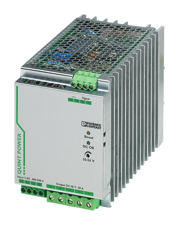 Phoenix Contact 2320827 Power Supply, Ac-Dc, 48V, 20A