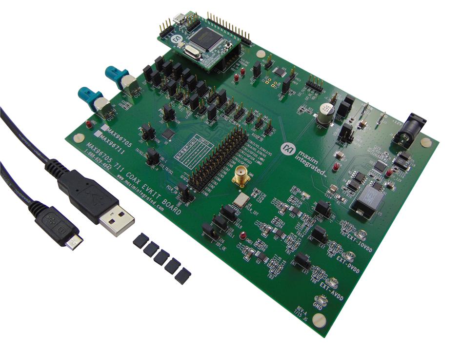 Analog Devices Max96705Coaxevkit# Evaluation Board, Serdes