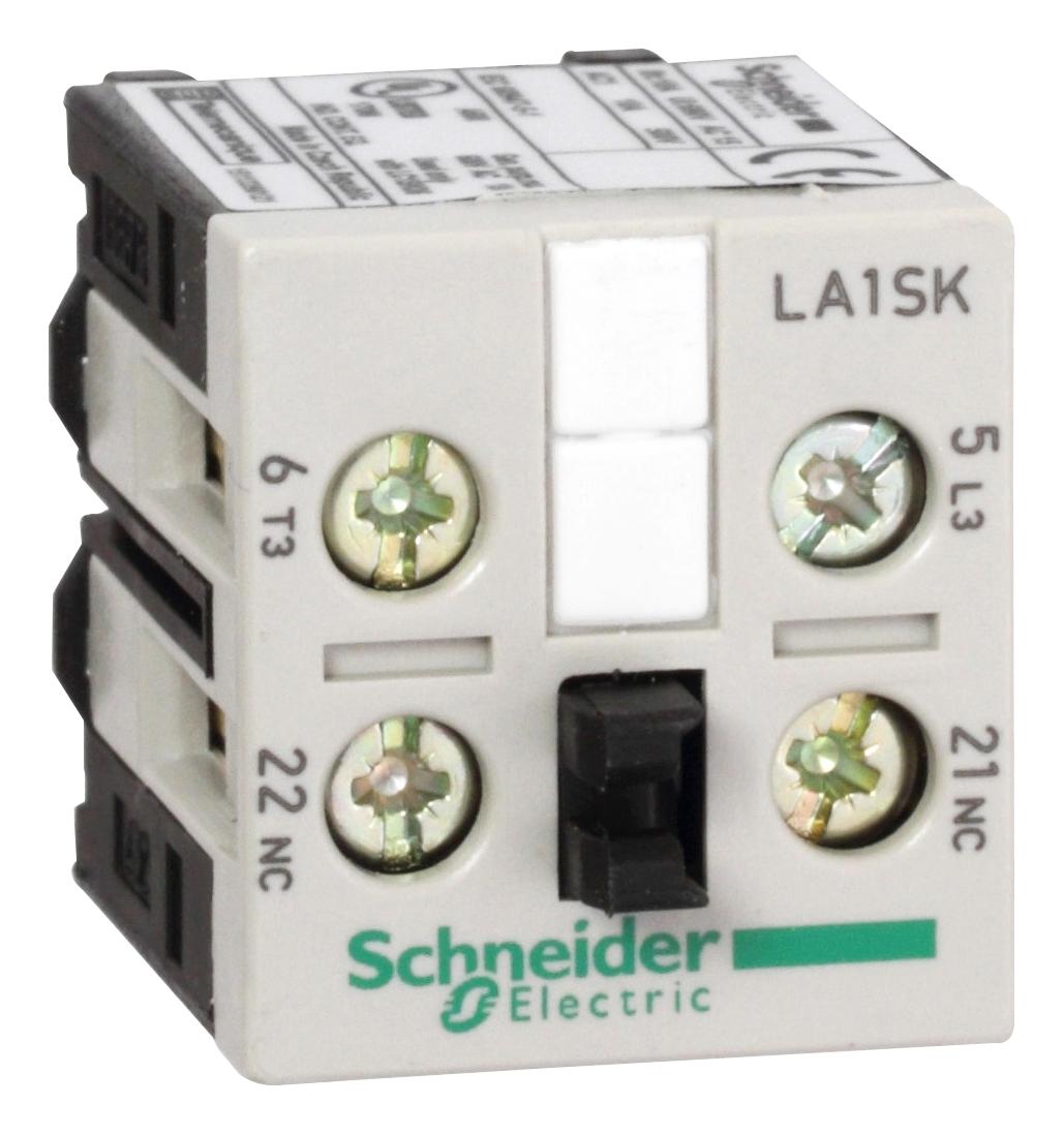 Schneider Electric La1Sk11 Auxiliary Contact Block, 1No+1Nc