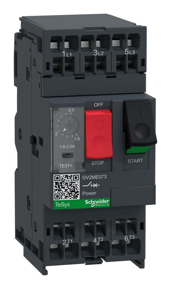 Schneider Electric Gv2Me073 Circuit Breaker, 3 Pole, 690V, Din Rail