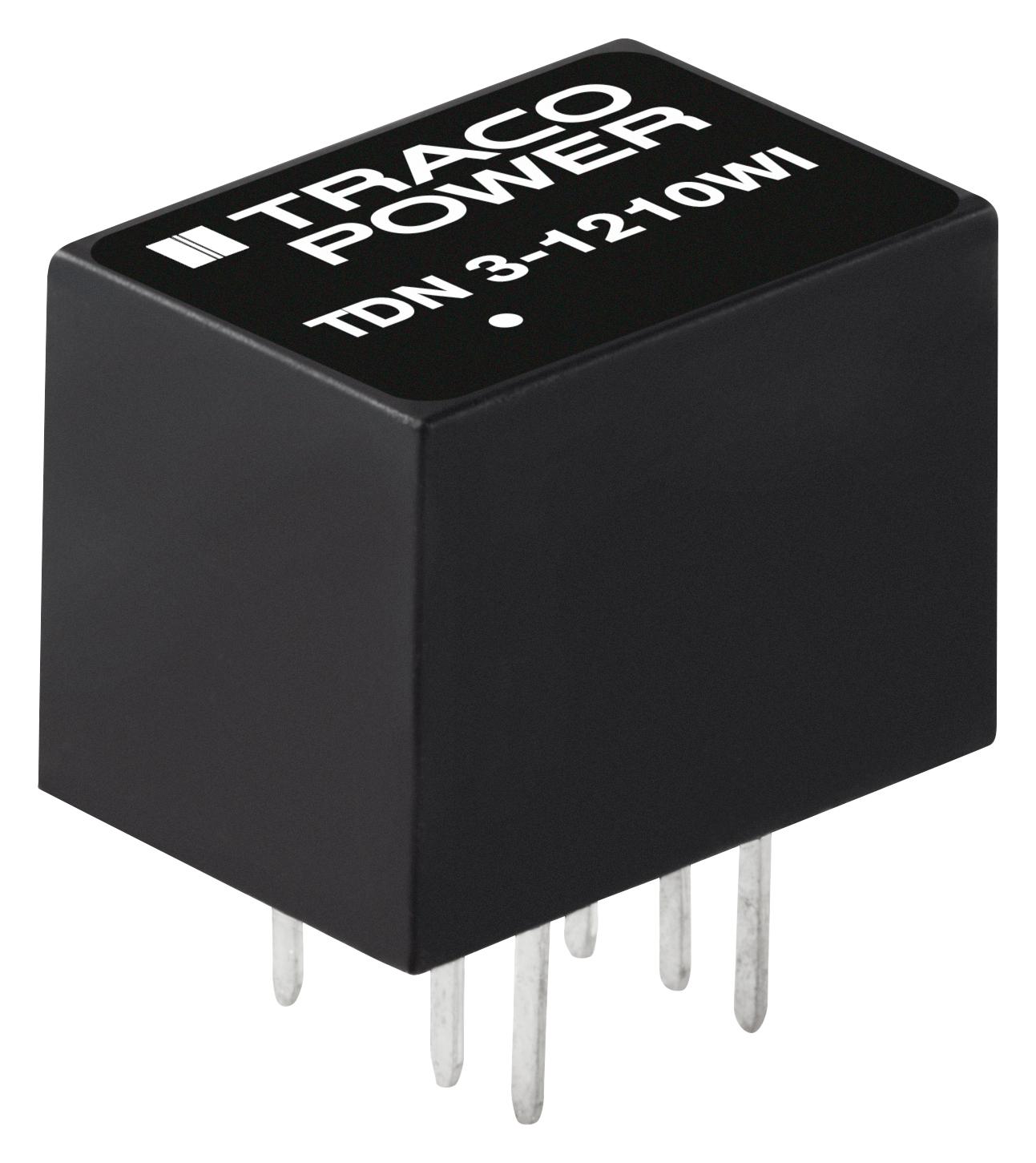 Traco Power Tdn 3-2422Wi Dc-Dc Converter, 2 O/p, 3W