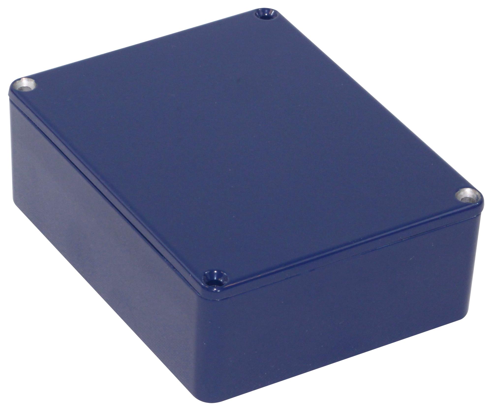 Hammond 1590Bbscb. Enclosure, Aluminium, 1P54, Cobalt Blue