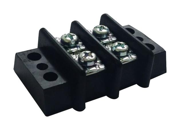 Multicomp Pro Mc001345 Terminal Block, Barrier, 4Pos, 10Awg