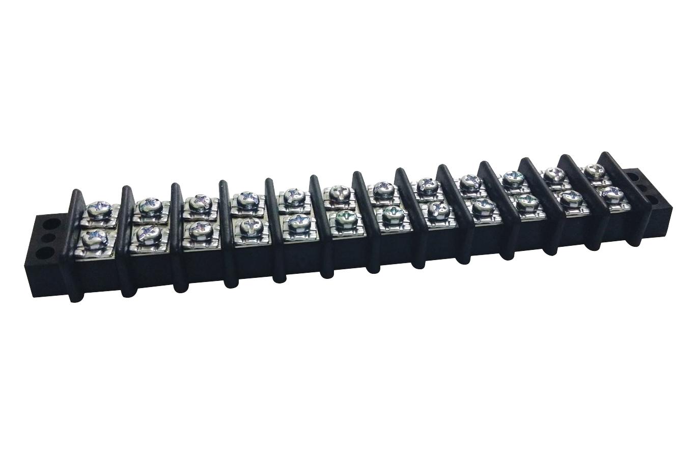 Multicomp Pro Mc001348 Terminal Block, Barrier, 10Pos, 10Awg