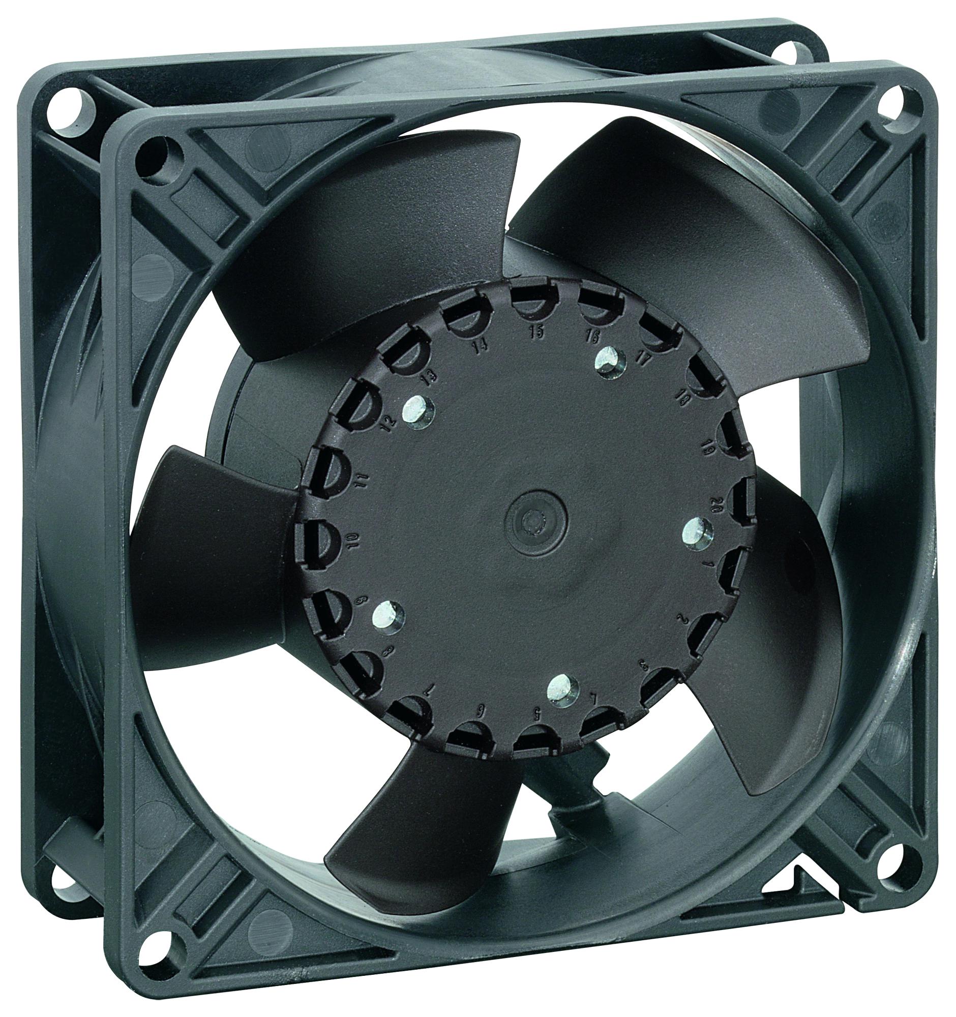 Ebm-Papst 3314Nhh Axial Fan, 92Mm, 24Vdc, 63Cfm, 42Dba