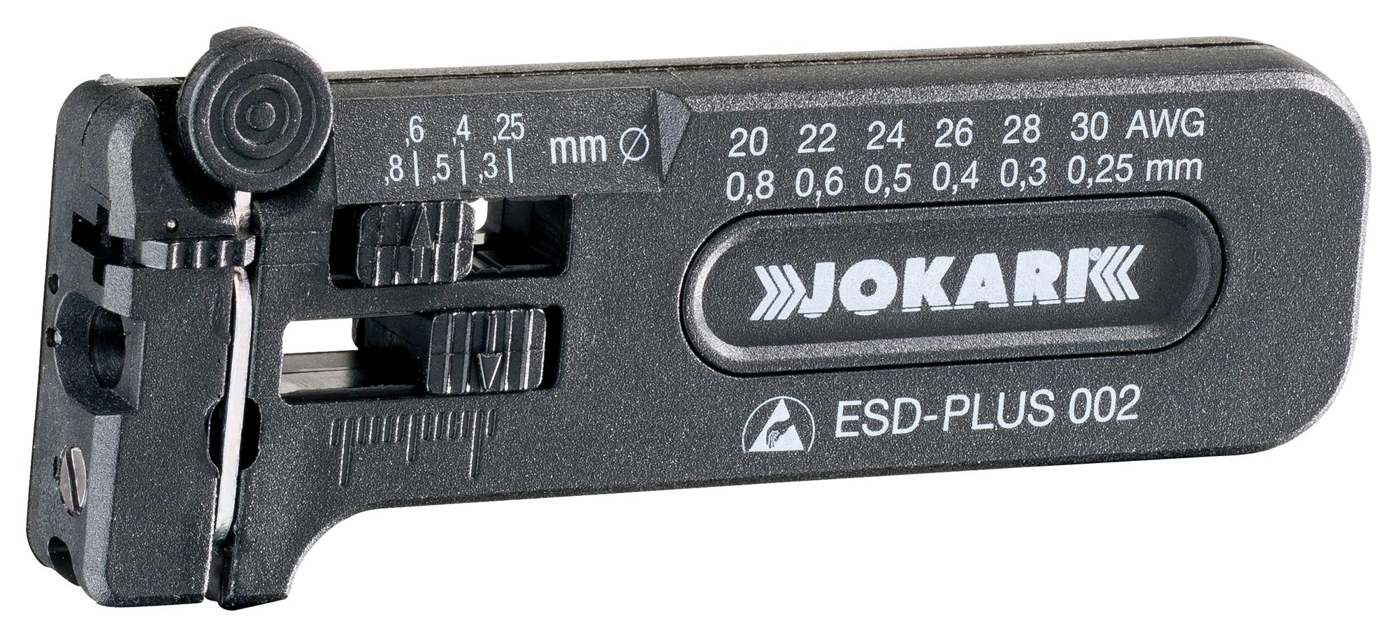 Jokari 40028 Wire Stripper, 30Awg-20Awg, 0.25Mm-0.8Mm