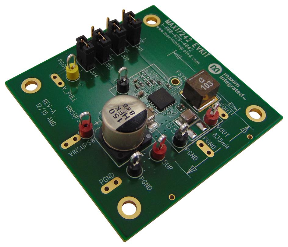 Analog Devices Max17242Evkit# Eval Board, Sync Buck Converter