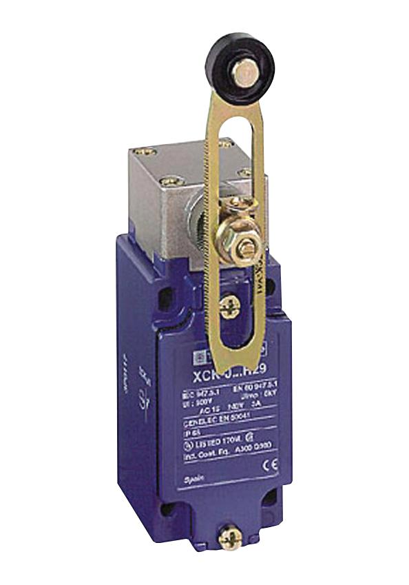 Telemecanique Sensors Xckj10513H29 Limit Switch, Spst-No/nc, 3A, 240Vac