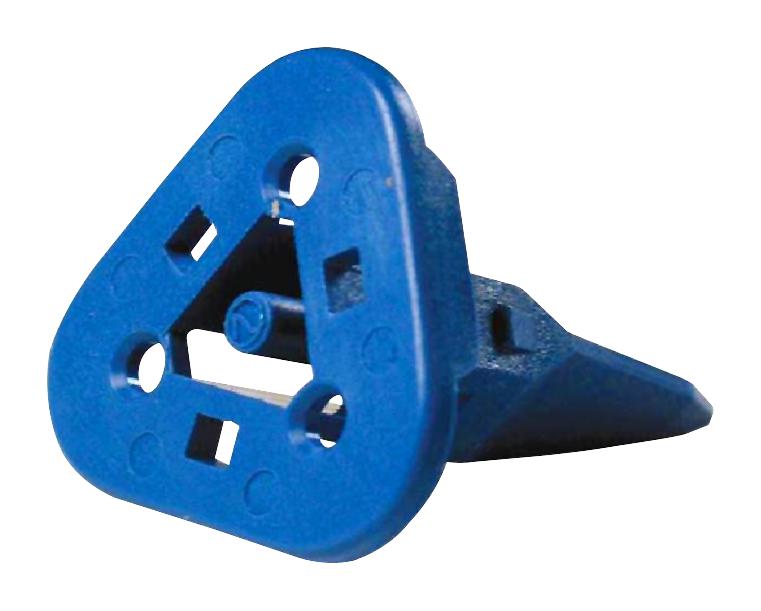 Molex / Partner Stock 93448-2004 Tpa Retainer, 3Pos Plug Connector, Blue