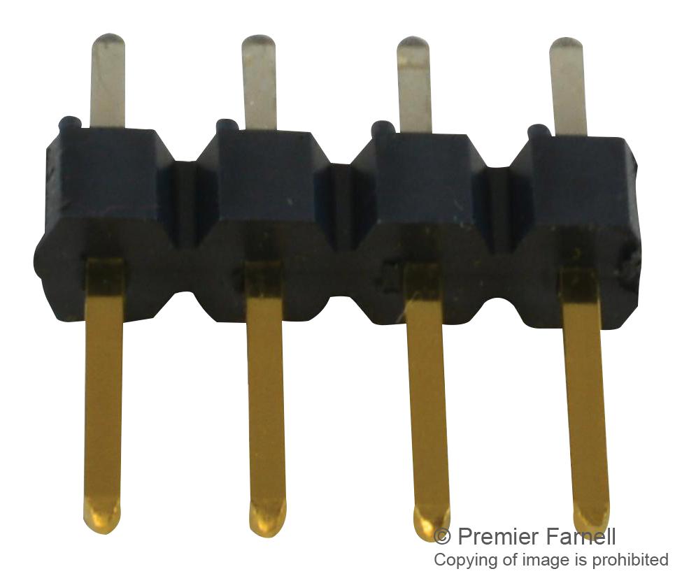 3M 951104-8622-Ar Connector, Header, 4Pos, 1Row, 2Mm