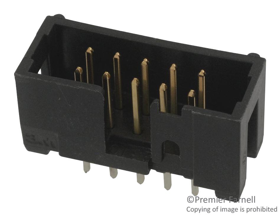 3M D2510-6002-Ar Connector, Header, 10Pos, 2Row, 2.54Mm