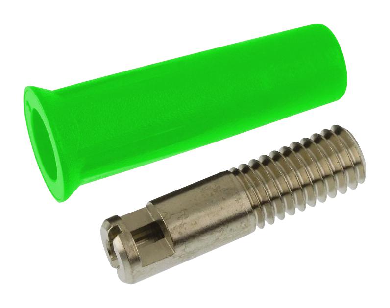 Multicomp Pro 76-1446 Test Jack, 36A, Solder, Green