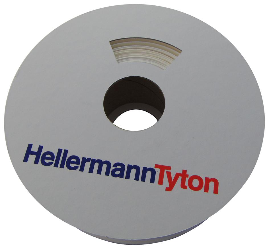 Hellermanntyton 553-42451 Heat-Shrink Tubing, 3:1, 24Mm, White