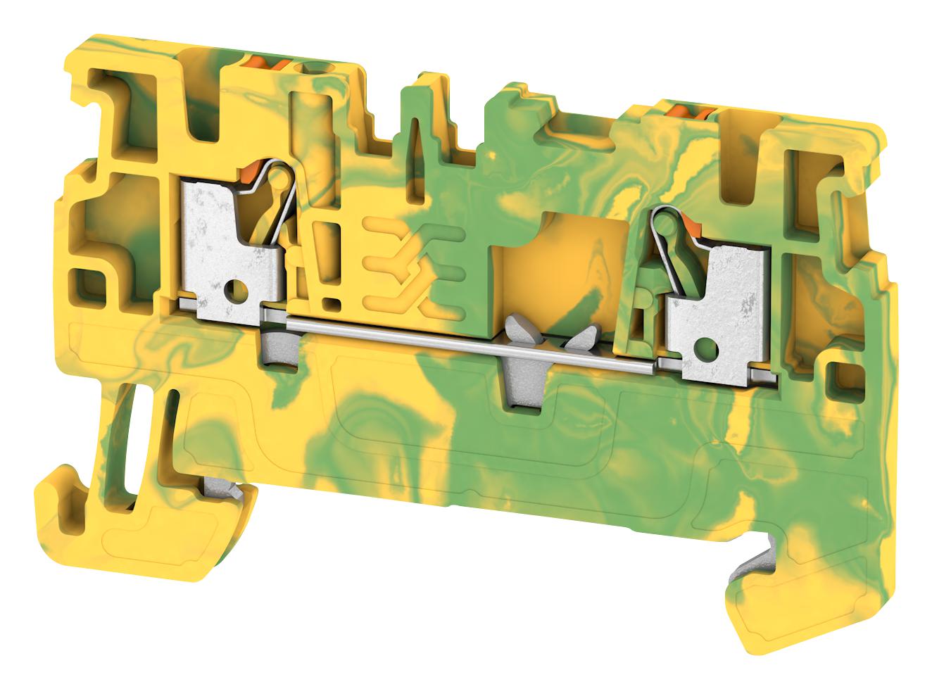 Weidmuller 1552680000 Terminal Block, Din Rail, 2Pos, 14Awg