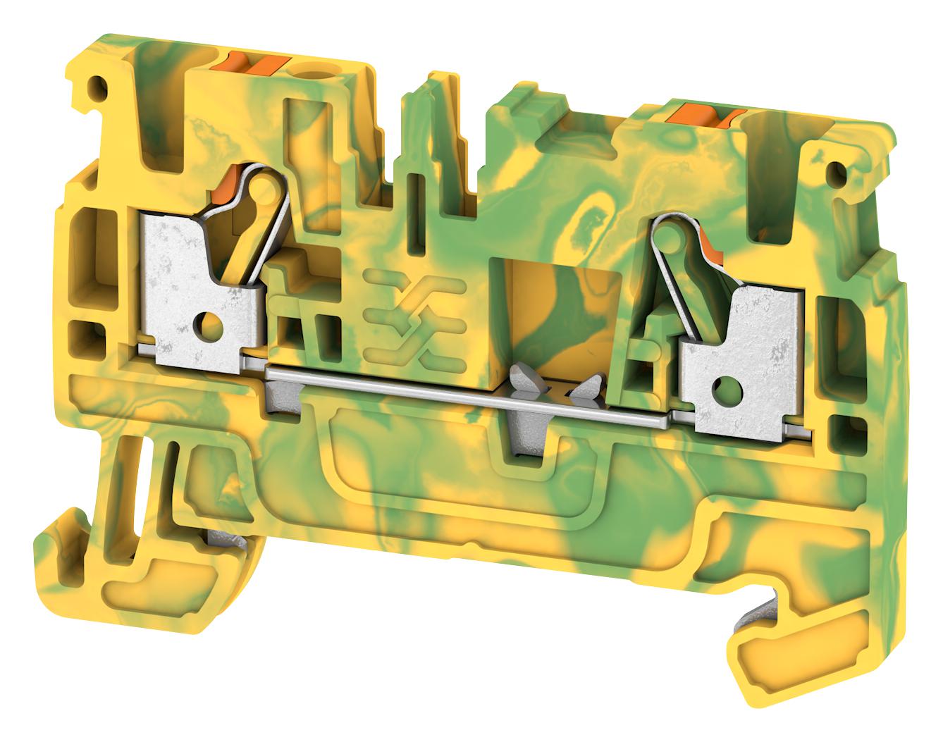 Weidmuller 1521680000 Terminal Block, Din Rail, 2Pos, 12Awg