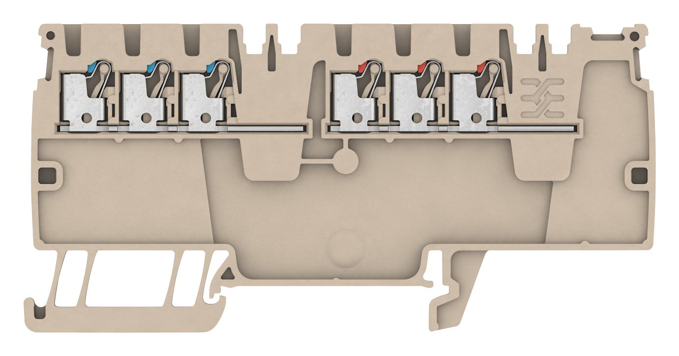 Weidmuller 1988280000 Terminal Block, Din Rail, 2Pos, 14Awg