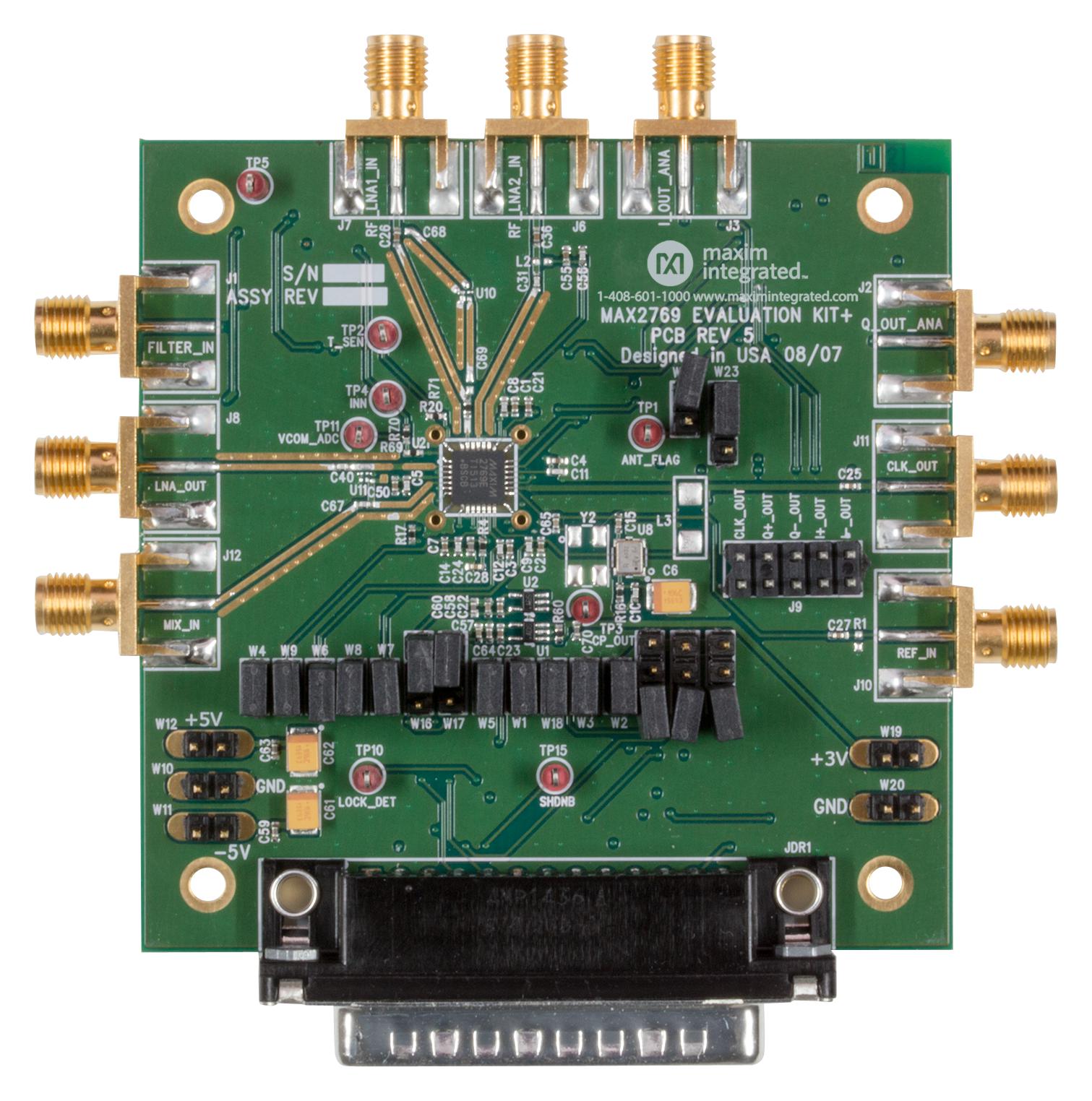 Analog Devices Max2769Cevkit# Eval Board, Universal Gps Receiver