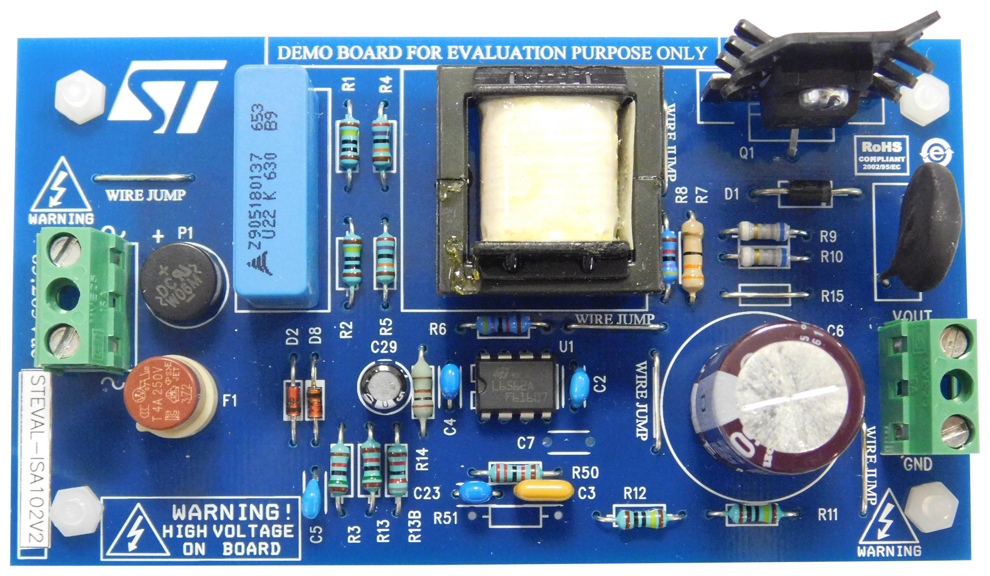 Stmicroelectronics Steval-Isa102V2 Eval Board, Power Factor Correction