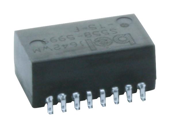 Bel Magnetic Solutions S558-5999-T5-F Pulse Transformer, 1Ct:1Ct, 350Uh, Smd