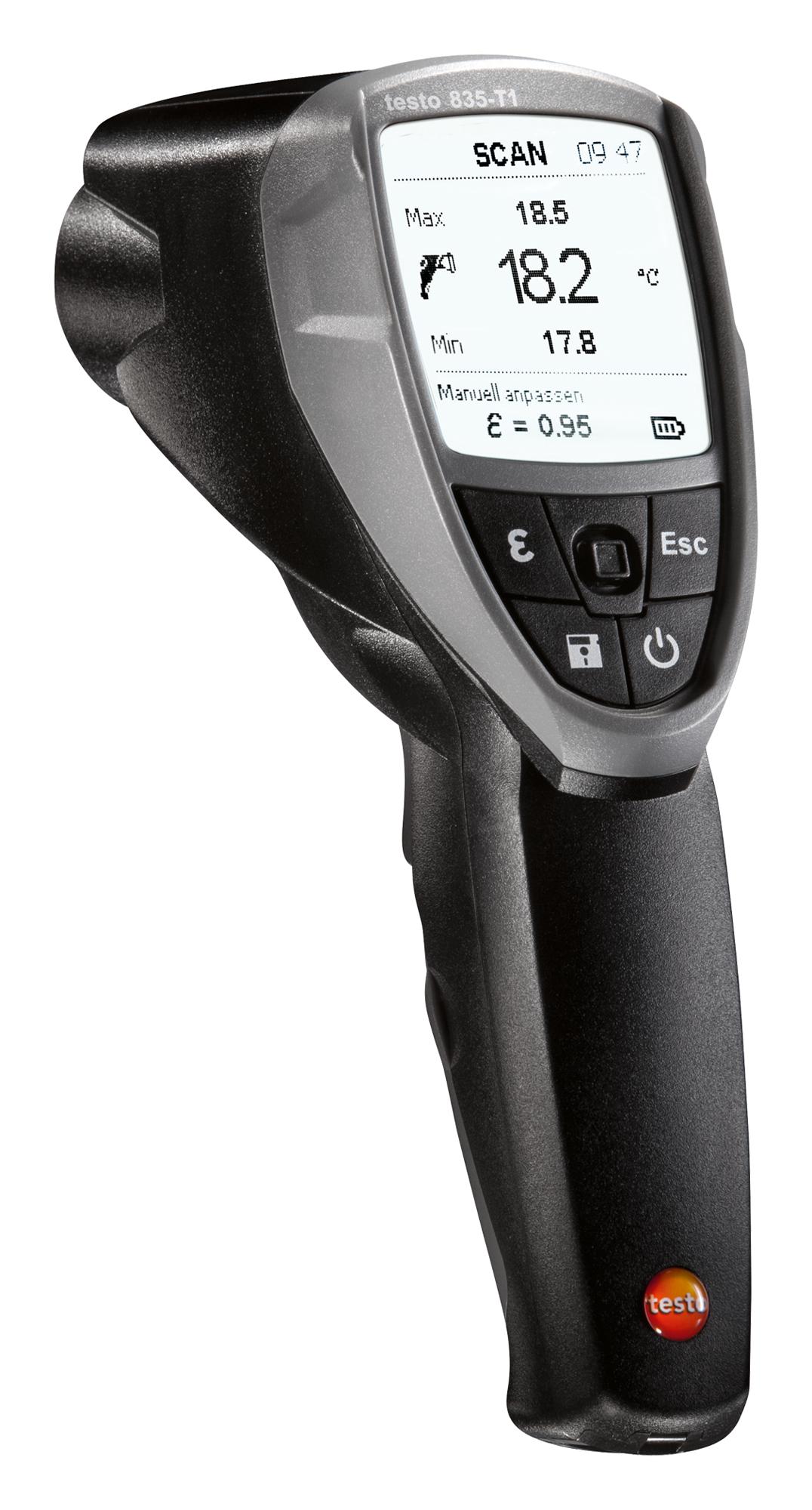 Testo Testo 835-T1 Infrared Thermometer, -30 To 600 Deg