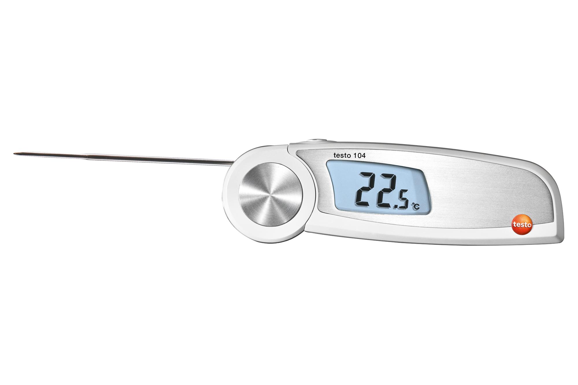 Testo Testo 104 Folding Thermometer, -50 To +250 Deg